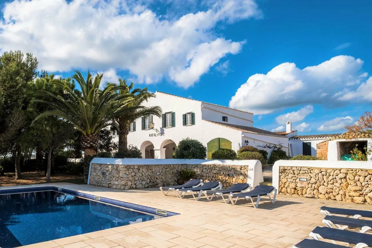 Finca Rafal-Fort Villa Alaior Spain